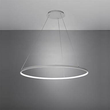 Lustre LED cercle suspendu design 80cm - vue 5 sur 6