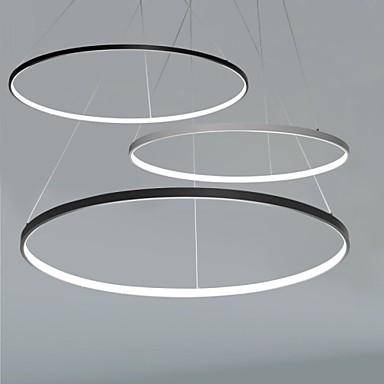 Lustre LED cercle suspendu design 80cm - vue 6 sur 6