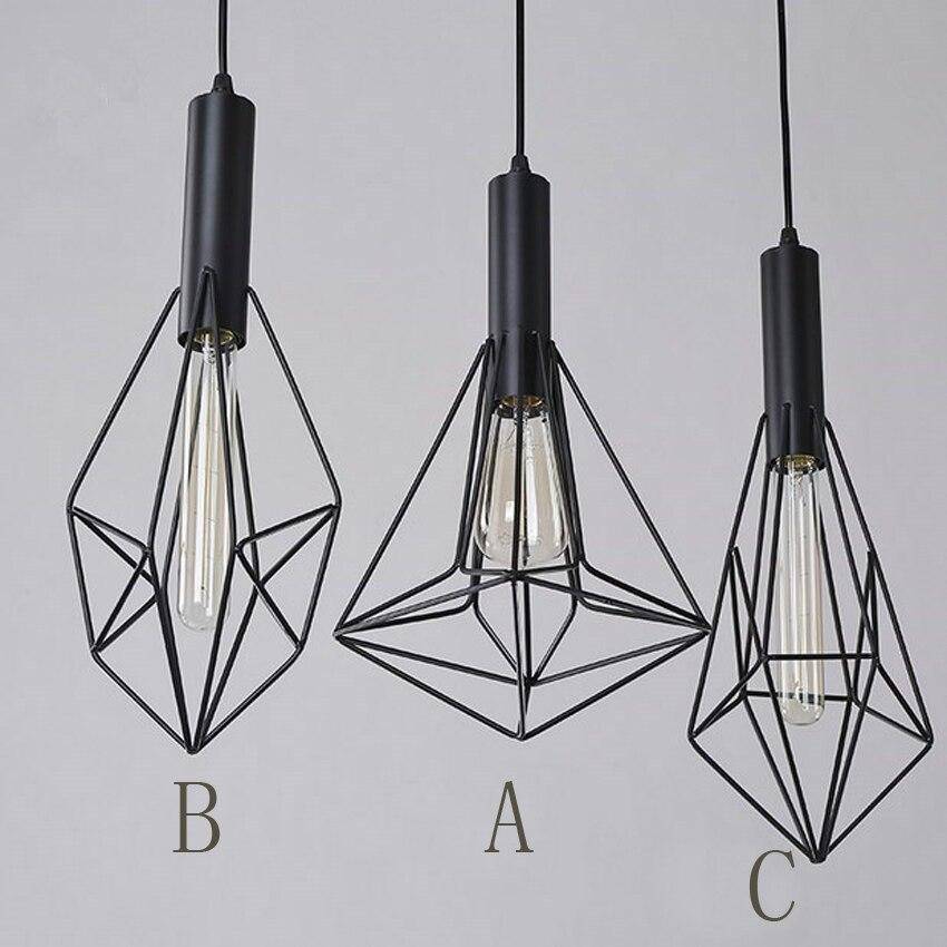 Suspension cage pyramidale Diamond - vue 5 sur 7