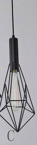 Suspension cage pyramidale Diamond