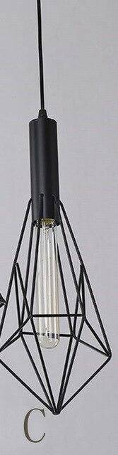 Suspension cage pyramidale Diamond
