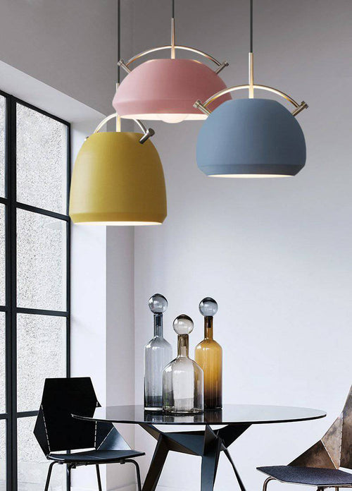 Suspension design moderne à LED en forme de marmite - vue 26 sur 32