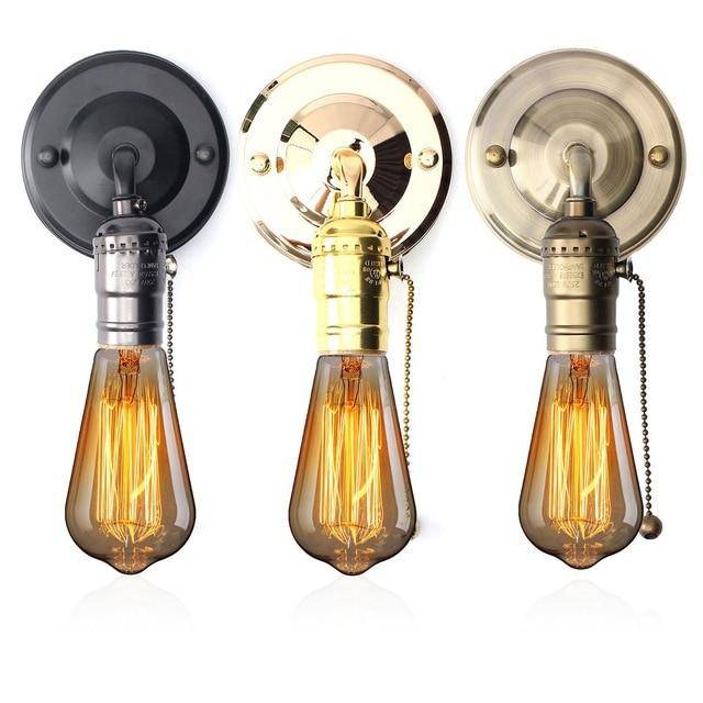 Applique murale style vintage industriel Copper