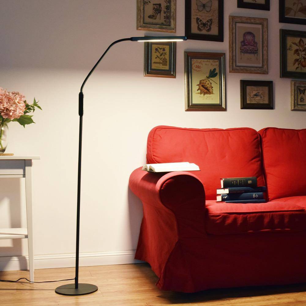 Lampadaire LED Nordic LED 8W tactile - vue 3 sur 4