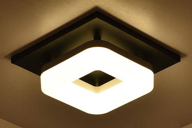 Plafonnier moderne à LED PVC - vue 5 sur 8