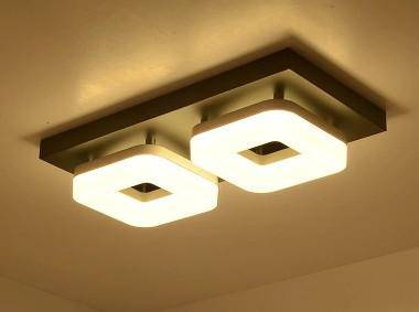 Plafonnier moderne à LED PVC - vue 9 sur 8