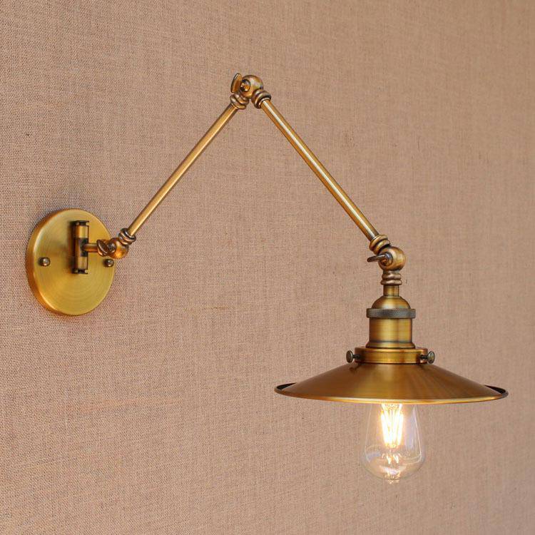 Applique dorée Style Antique Bras Oscillant - vue 4 sur 5