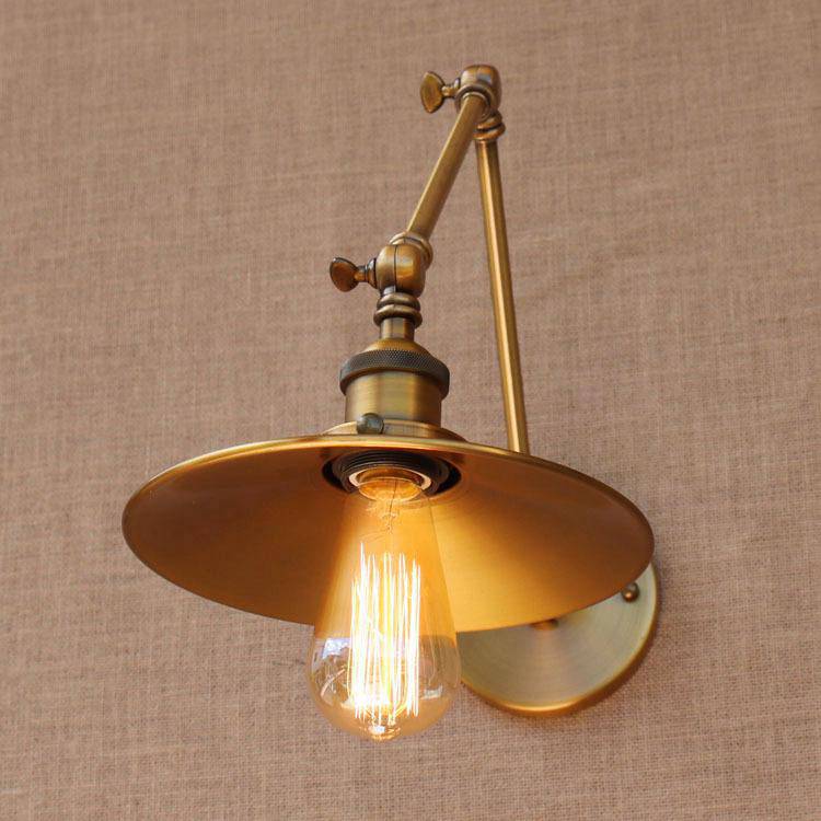 Applique dorée Style Antique Bras Oscillant - vue 5 sur 5