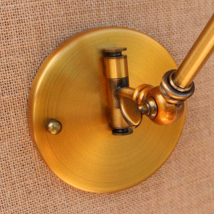 Applique dorée Style Antique Bras Oscillant - vue 6 sur 5