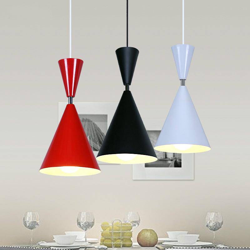 Suspension Modern en aluminum de couleur - vue 3 sur 6