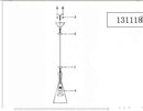 Suspension Modern en aluminum de couleur