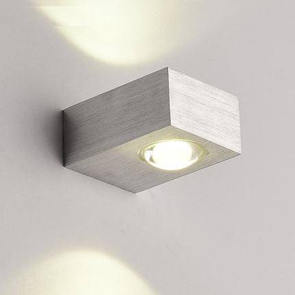 Applique murale à LED carré Gris - vue 3 sur 3