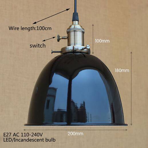 Suspension Loft moderne à LED