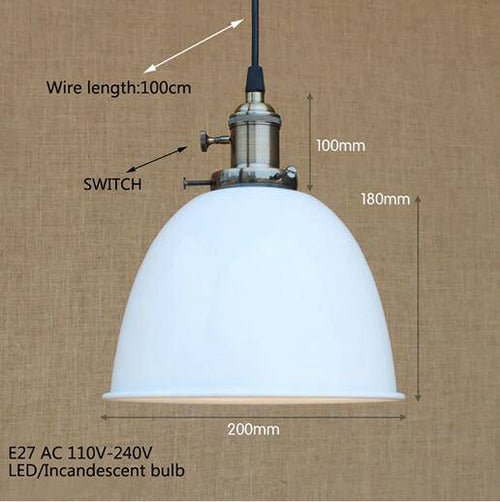 Suspension Loft moderne à LED