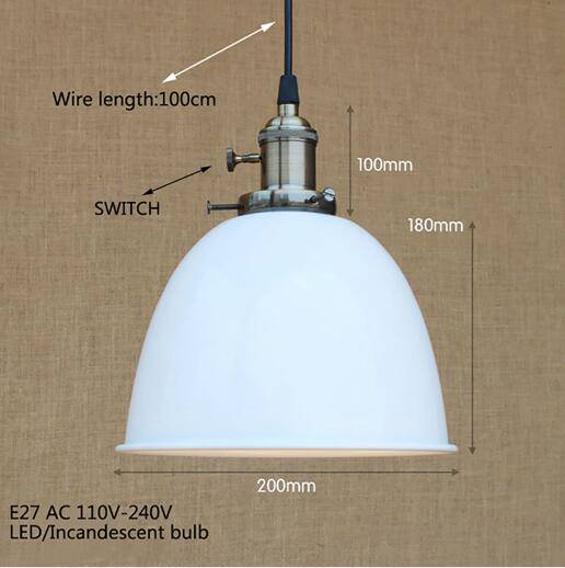 Suspension Loft moderne à LED