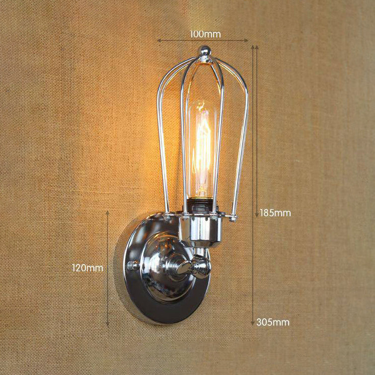 Applique murale dorée rustique Vintage - vue 5 sur 6