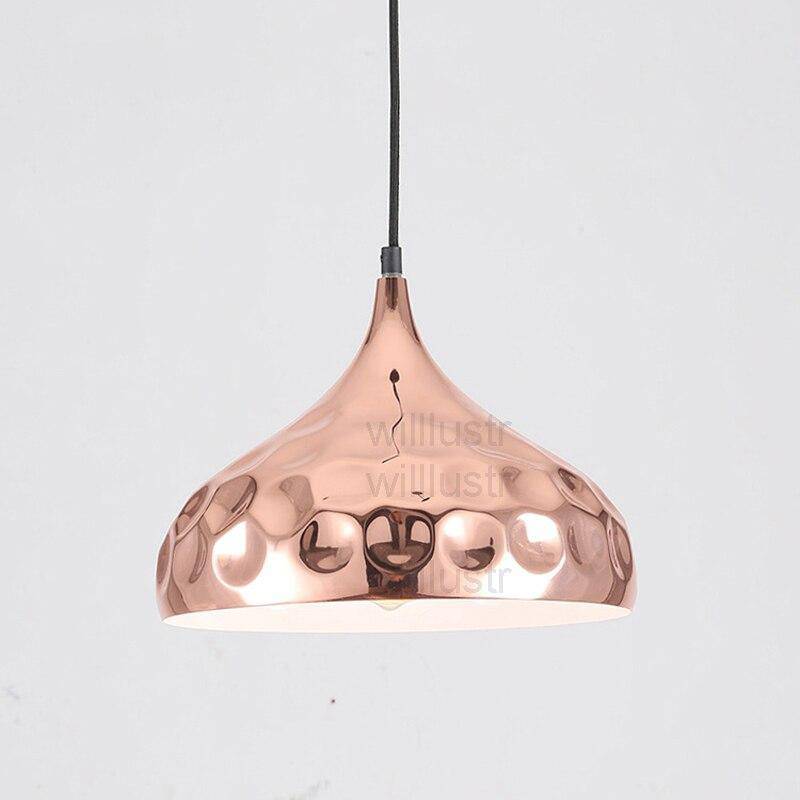 Suspension chromé en plusieurs formes avec ronds Polka