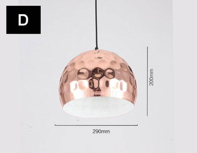 Suspension chromé en plusieurs formes avec ronds Polka
