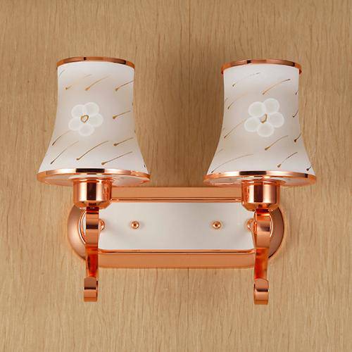 Applique murale or rose avec abat-jour Aisle - vue 5 sur 6