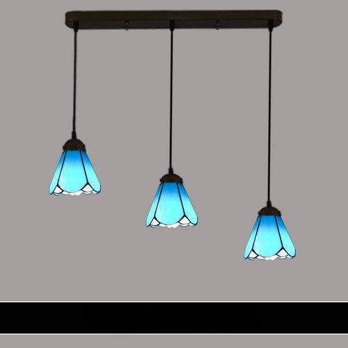 Suspension design en verre de couleurs Mediterranean - vue 19 sur 18