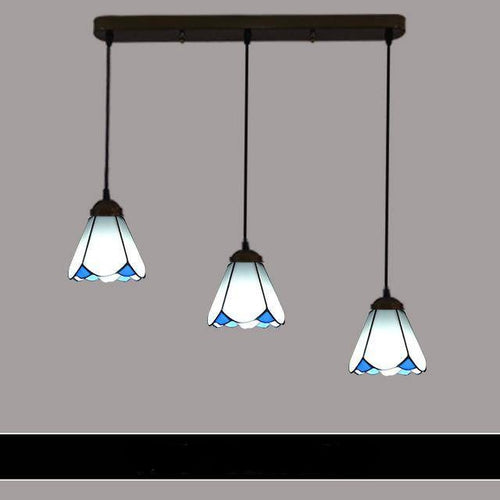 Suspension design en verre de couleurs Mediterranean - vue 12 sur 18