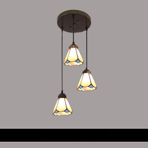 Suspension design en verre de couleurs Mediterranean - vue 5 sur 18