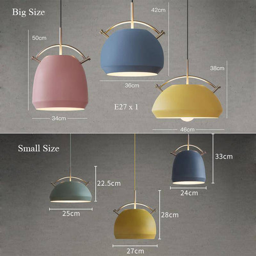 Suspension design moderne à LED en forme de marmite - vue 33 sur 32