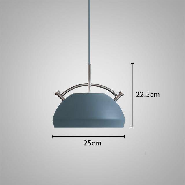 Suspension design moderne à LED en forme de marmite - vue 16 sur 32