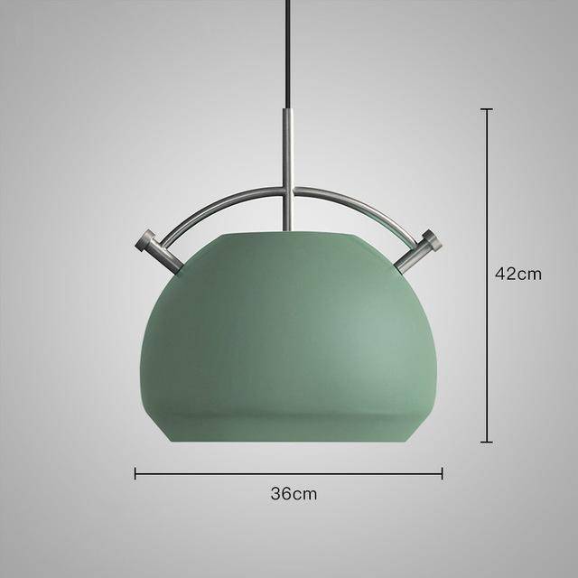 Suspension design moderne à LED en forme de marmite