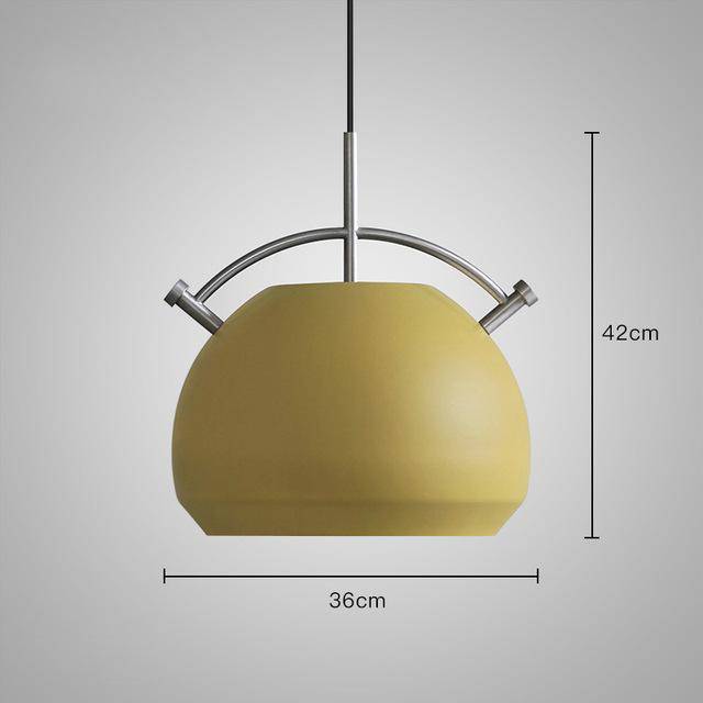 Suspension design moderne à LED en forme de marmite - vue 15 sur 32