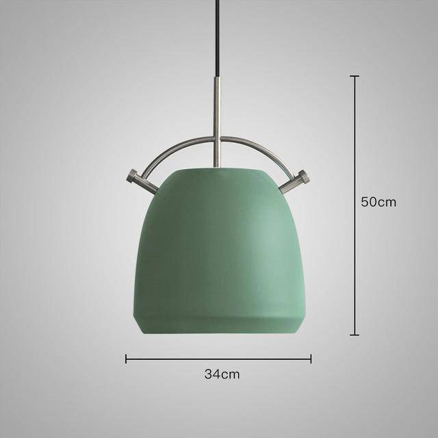 Suspension design moderne à LED en forme de marmite - vue 9 sur 32