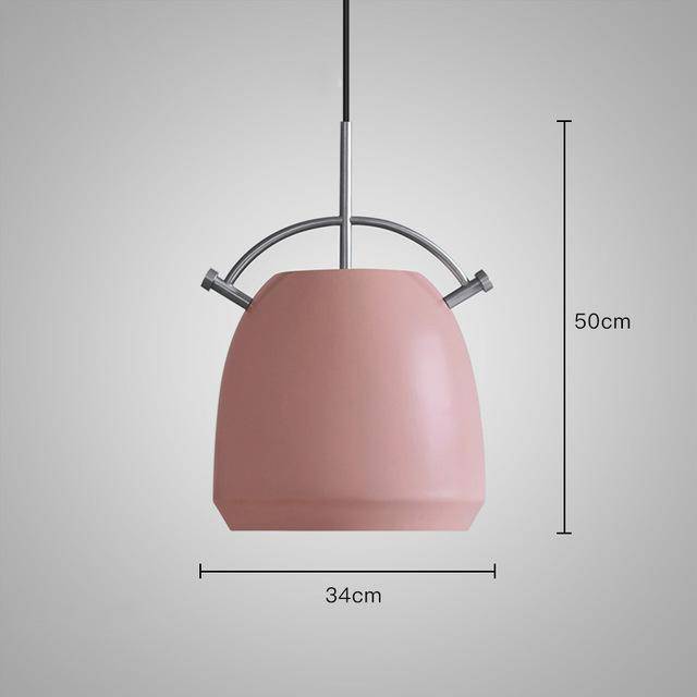 Suspension design moderne à LED en forme de marmite - vue 17 sur 32