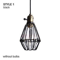 Suspension cage style vintage retro Socket