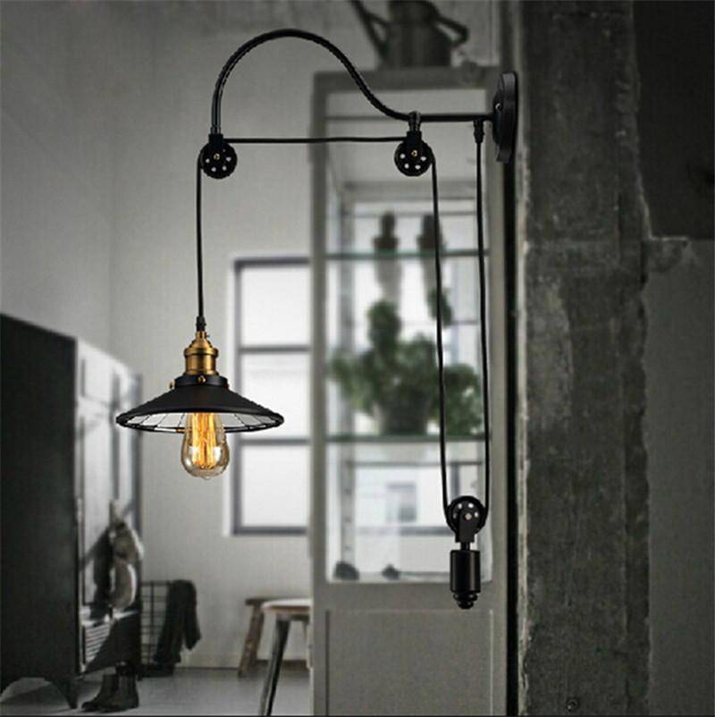 Applique murale rustique loft en métal antique - vue 6 sur 6