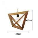 Suspension en bois en pyramide ouverte Village