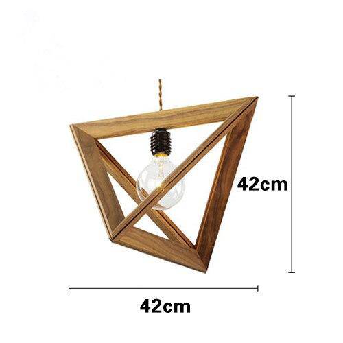 Suspension en bois en pyramide ouverte Village - vue 4 sur 5