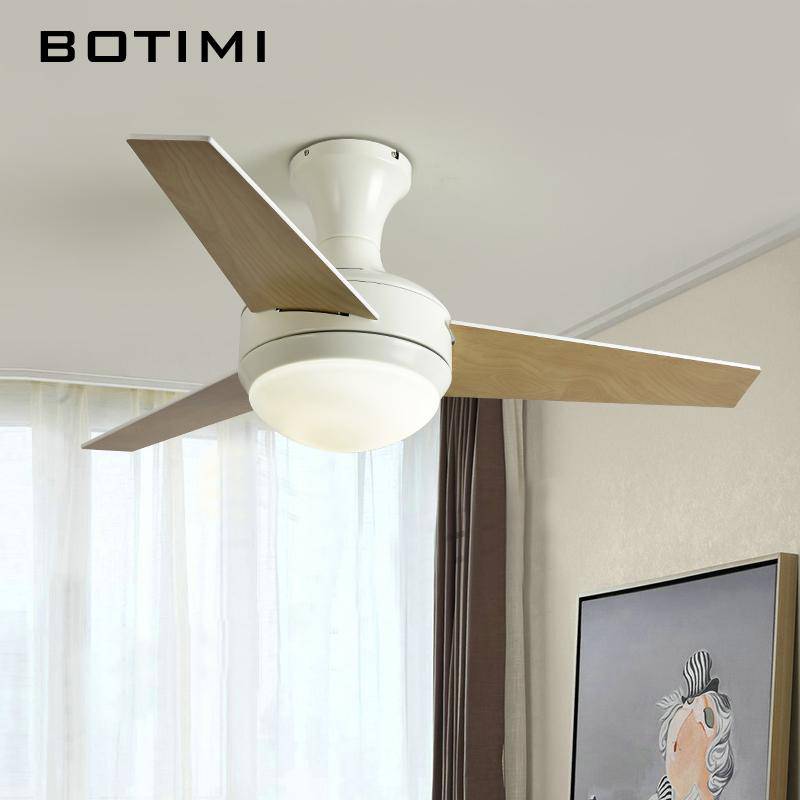 Ventilateur de plafond LED Cooling (base noire ou blanche)