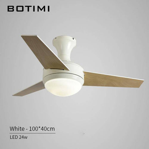 Ventilateur de plafond LED Cooling (base noire ou blanche) - vue 5 sur 4