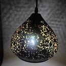 Suspension LED noir Etching