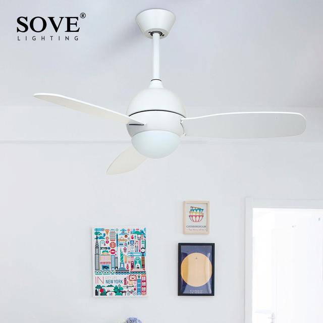 Ventilateur de plafond arrondi Sove