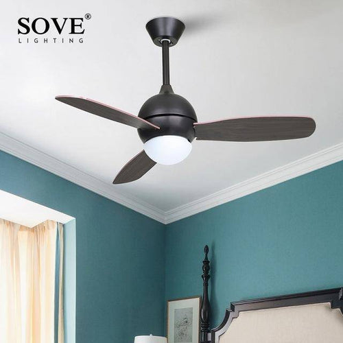 Ventilateur de plafond arrondi Sove - vue 3 sur 4