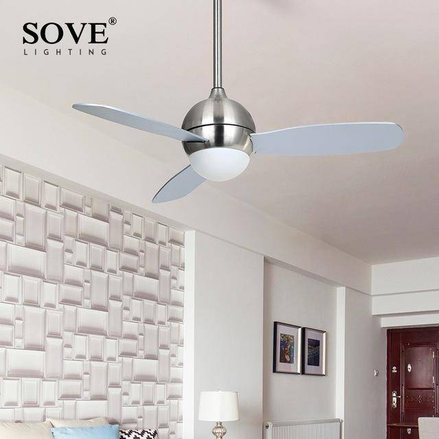 Ventilateur de plafond arrondi Sove - vue 3 sur 4