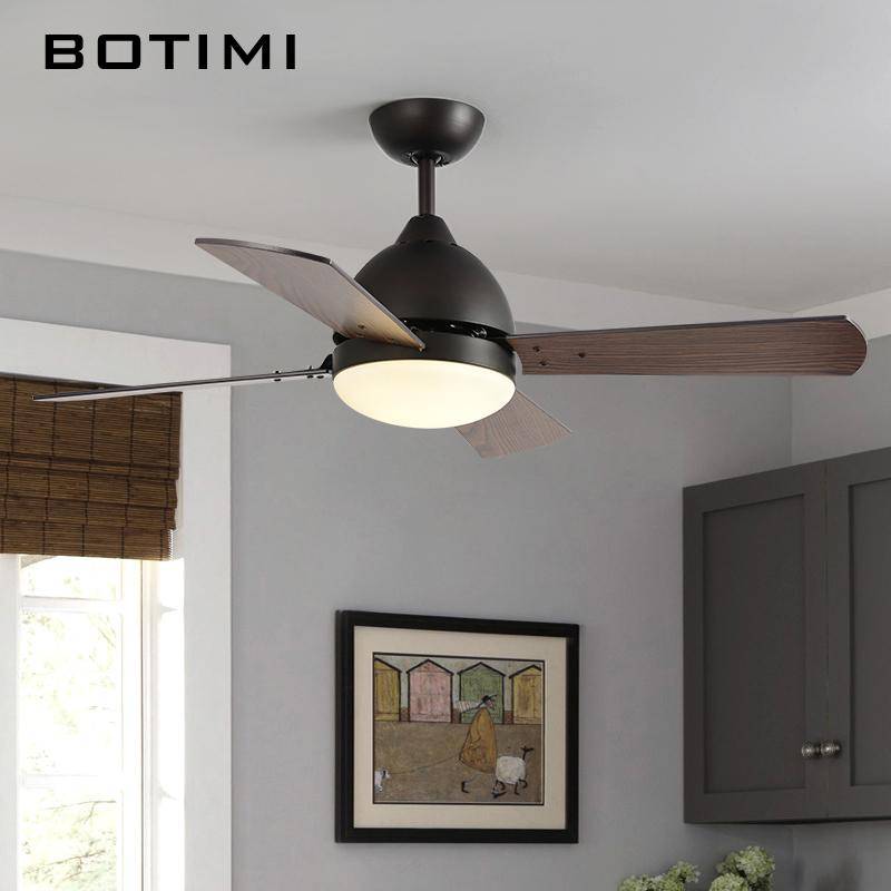 Ventilateur de plafond LED Electric (base noire ou blanche)