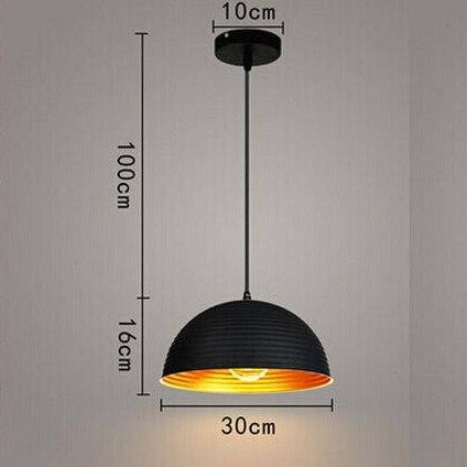 Suspension design demi-boule rayée Cover - vue 8 sur 7