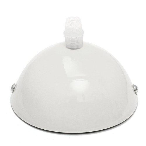 Suspension boule blanche et intérieur coloré Eggshell
