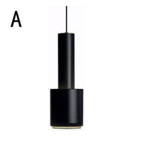Suspension design LED aux formes cylindriques métal