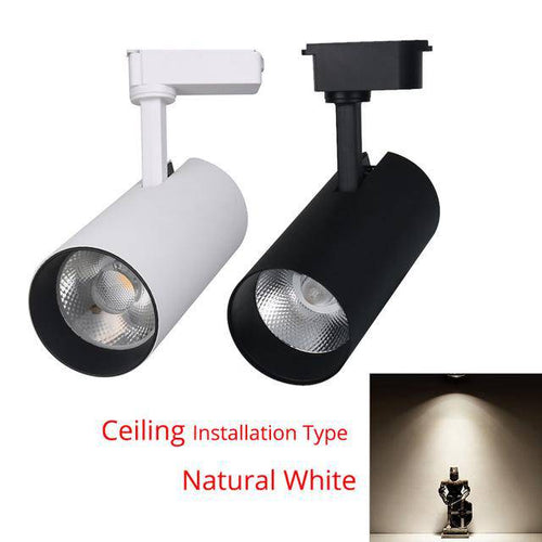Spot LED à fixer (noir ou blanc) - vue 5 sur 13