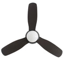 Ventilateur de plafond style industriel (noir ou blanc)