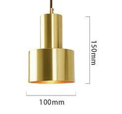 Suspension design dorée Europe - vue 6 sur 6