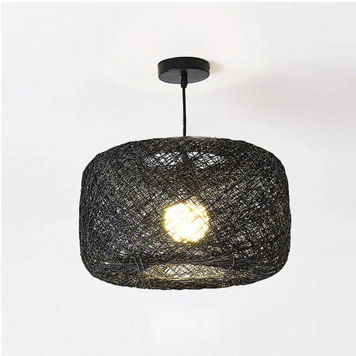Suspension LED en tissu de couleur Country